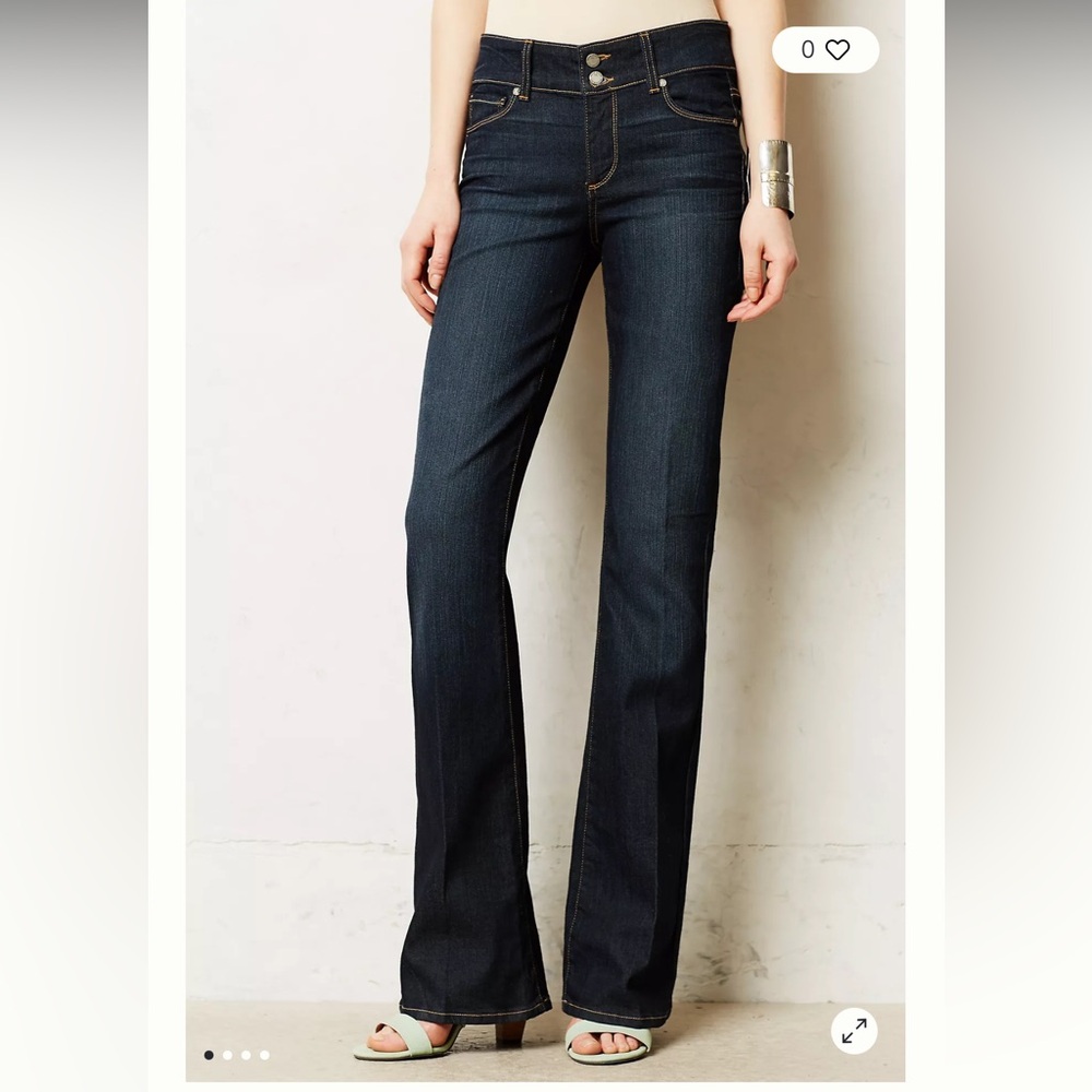 Paige Hidden Hills Dark Wash Women's Bootcut Jeans